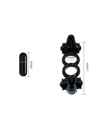 BAILE - SWEET RING ANILLO DOBLE CON RABBIT DOBLE