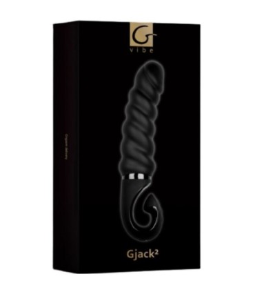 G-VIBE - G-JACK 2 - DILDO VIBRADOR NEGRO