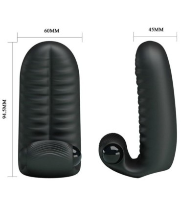 PRETTY LOVE - ABBOTT DEDAL ESTIMULADOR NEGRO