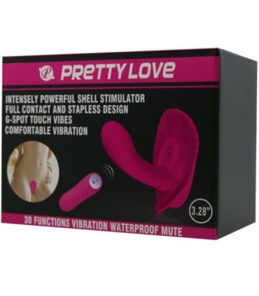 PRETTY LOVE - CONCHA ESTIMULADORA CONTROL REMOTO