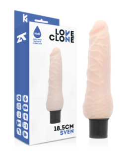 LOVECLONE - SVEN VIBRADOR REALÍSTICO SELF LUBRICATION 18.5 CM -O- 3.3 CM