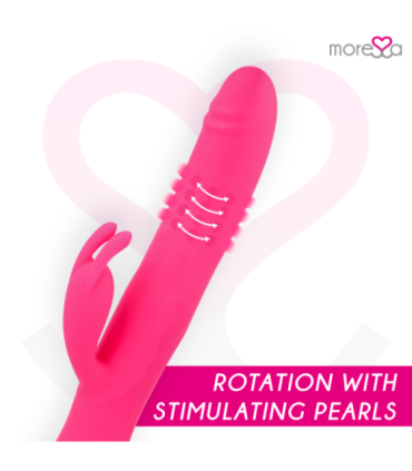 MORESSA - SOMER ROTADOR PERLADO Y POTENTE VIBRACIÓN SILICONA PREMIUM