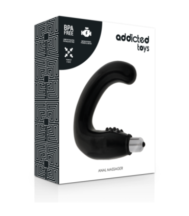 ADDICTED TOYS - ANAL MASSAGER NEGRO