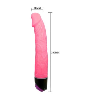 BAILE - ADOUR CLUB VIBRADOR REALÍSTICO 23 CM ROSA