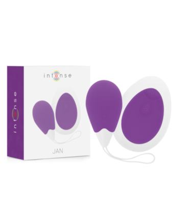 INTENSE - JAN HUEVO VIBRADOR CONTROL REMOTO LILA