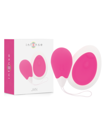 INTENSE - JAN HUEVO VIBRADOR CONTROL REMOTO ROSA