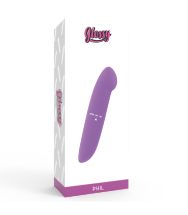 GLOSSY - PHIL VIBRATOR LILA