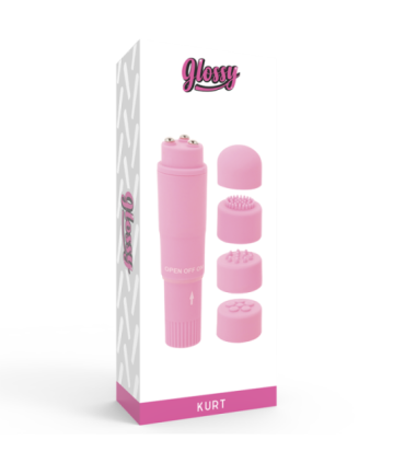 GLOSSY - POCKET  KURT MASAJEADOR ROSA