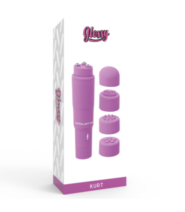 GLOSSY - POCKET  KURT MASAJEADOR LILA