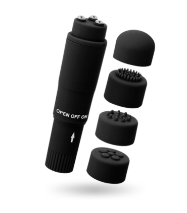 GLOSSY - POCKET  KURT MASAJEADOR NEGRO