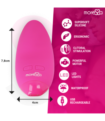 MORESSA - BLOSSOM MASAJEADOR PERSONAL  ROSA