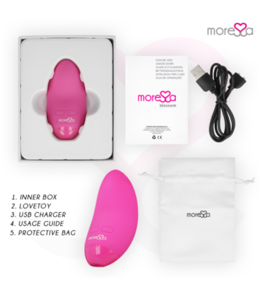MORESSA - BLOSSOM MASAJEADOR PERSONAL  ROSA