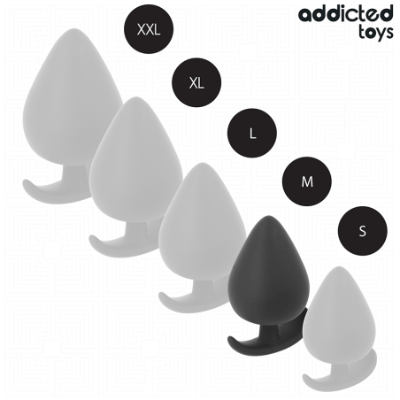 ADDICTED TOYS - PLUG ANAL SILICONA TALLA M 6,6 CM