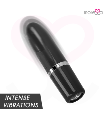 MORESSA - IVY MASAJEADOR SIMULADOR LABIAL DE VIAJE NEGRO
