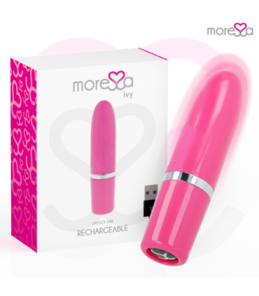 MORESSA - IVY  MASAJEADOR SIMULADOR LABIAL DE VIAJE ROSA