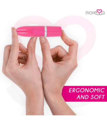 MORESSA - IVY  MASAJEADOR SIMULADOR LABIAL DE VIAJE ROSA