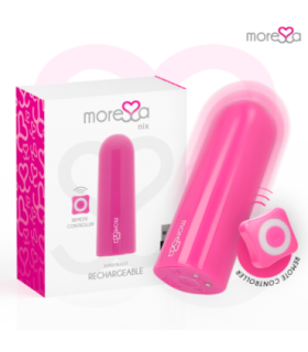 MORESSA - NIX POTENTE VIBRADOR MULTI JUEGOS CONTROL REMOTO ROSA
