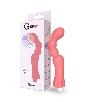 G-SPOT - GOHAN VIBRADOR PUNTO G LIGHT RED