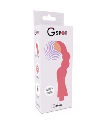 G-SPOT - GOHAN VIBRADOR PUNTO G LIGHT RED