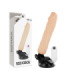 BASECOCK - VIBRADOR REALÍSTICO CONTROL REMOTO NATURAL 20 CM -O- 4 CM