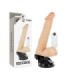 BASECOCK - VIBRADOR REALÍSTICO ARTICULABLE CONTROL REMOTO NATURAL 20 CM -O- 4.5 CM