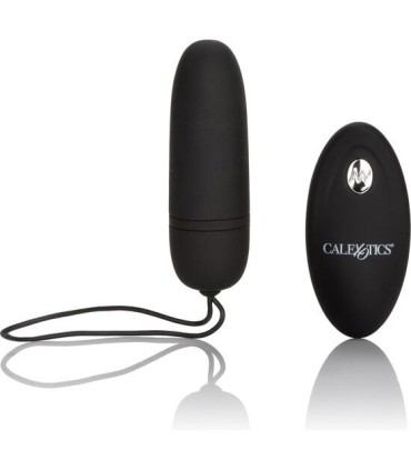 CALEXOTICS - HUEVO VIBRADOR DE SILICONA CON MANDO NEGRO