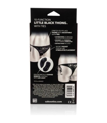 CALEXOTICS - TANGA CON 10 FUNCIONES DE VIBRACIÓN