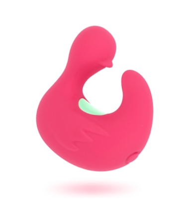 HAPPY LOKY - DEDAL PATO ESTIMULADOR DE SILICONA RECARGABLE DUCKYMANIA