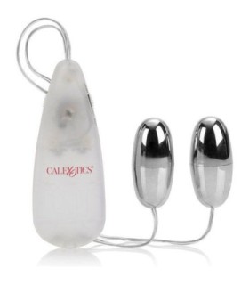 CALEXOTICS - BALAS VIBRADORAS PLATEADAS DUO