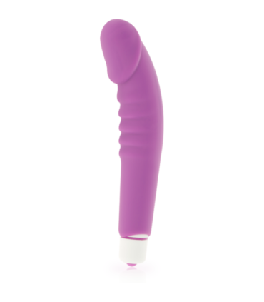 DOLCE VITA - REALISTIC  PLEASURE VIBRADOR SILICONA LILA