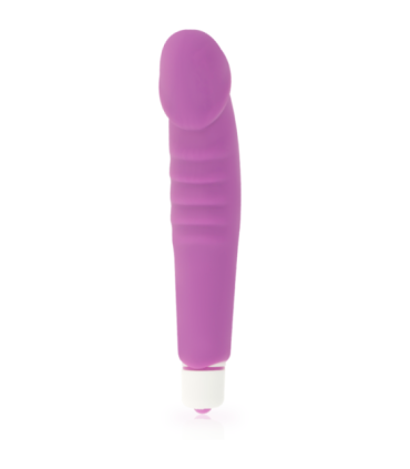 DOLCE VITA - REALISTIC  PLEASURE VIBRADOR SILICONA LILA