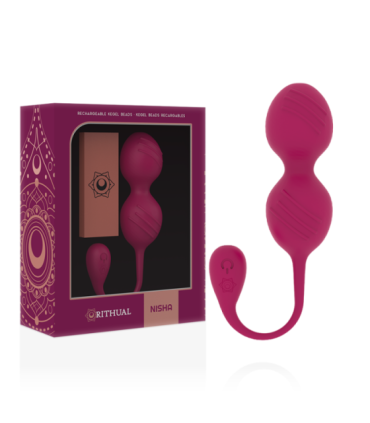 RITUAL NISHA BOLAS KEGEL RECARGABLES VIBRADORAS ORQUIDEA