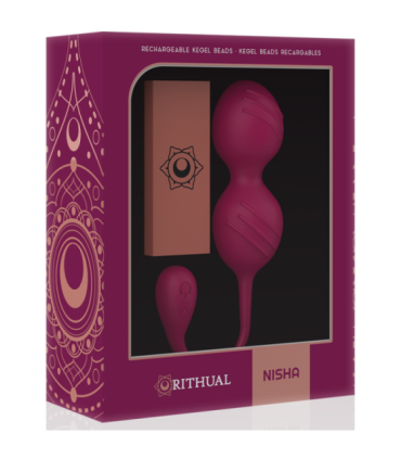 RITUAL NISHA BOLAS KEGEL RECARGABLES VIBRADORAS ORQUIDEA