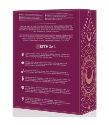 RITUAL NISHA BOLAS KEGEL RECARGABLES VIBRADORAS ORQUIDEA