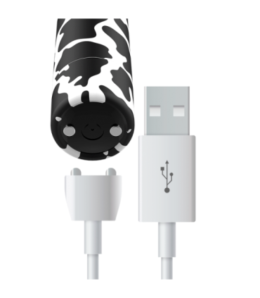 CUSTOM BULLETS - BALA RECARGABLE COW 10 INTENSIDADES