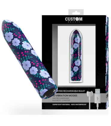 CUSTOM BULLETS - BALA RECARGABLE SPRING 10 INTENSIDADES