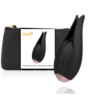 COQUETTE CHIC DESIRE - ESTIMULADOR CLÍTORIS NEGRO / GOLD FLOR