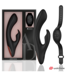 ANNE'S DESIRE  - RABBIT CONTROL REMOTO TECNOLOGÍA WATCHME NEGRO