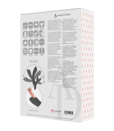 ANNE'S DESIRE  - RABBIT CONTROL REMOTO TECNOLOGÍA WATCHME NEGRO