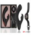 ANNE'S DESIRE - RABBIT CONTROL REMOTO TECNOLOGÍA WATCHME NEGRO/GOLD