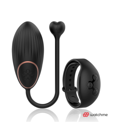 ANNE'S DESIRE - HUEVO CONTROL REMOTO TECNOLOGÍA WATCHME NEGRO