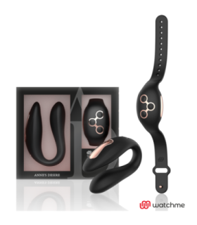 ANNE'S DESIRE - DUAL PLEASURE TECNOLOGÍA WATCHME NEGRO/GOLD