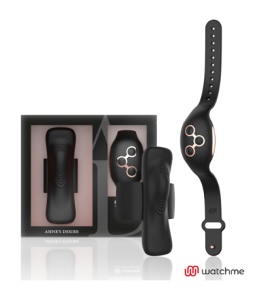 ANNE'S DESIRE - PANTY PLEASURE TECNOLOGÍA WATCHME NEGRO/GOLD