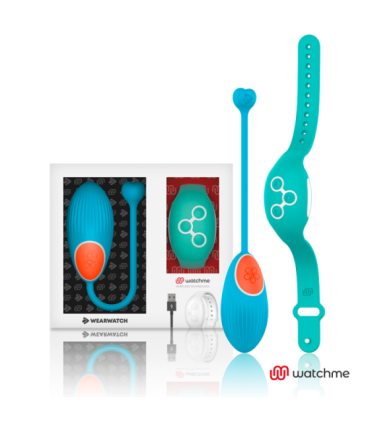 WEARWATCH - HUEVO CONTROL REMOTO TECHNOLOGY WATCHME AZUL / AGUAMARINA