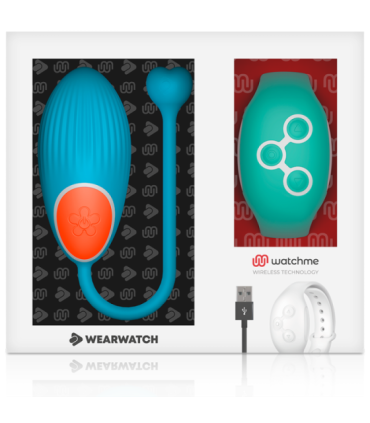 WEARWATCH - HUEVO CONTROL REMOTO TECHNOLOGY WATCHME AZUL / AGUAMARINA