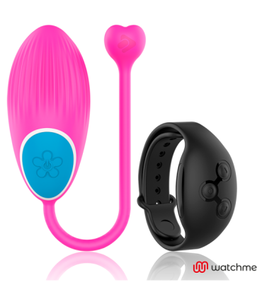 WEARWATCH - HUEVO CONTROL REMOTO TECHNOLOGY WATCHME FUCSIA / AZABACHE