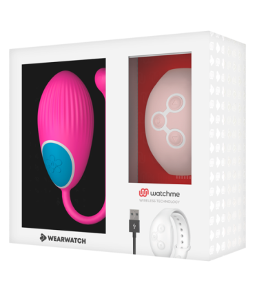 WEARWATCH - HUEVO CONTROL REMOTO TECHNOLOGY WATCHME FUCSIA / ROSA