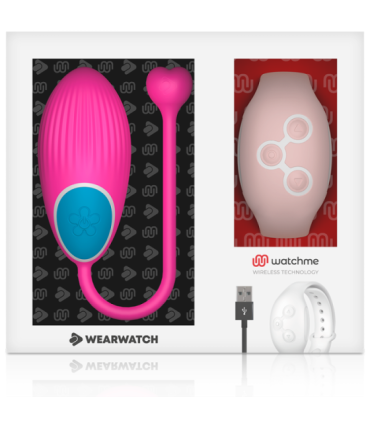 WEARWATCH - HUEVO CONTROL REMOTO TECHNOLOGY WATCHME FUCSIA / ROSA