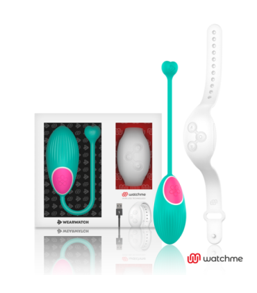 WEARWATCH - HUEVO CONTROL REMOTO TECHNOLOGY WATCHME AGUA MARINA / NÍVEO
