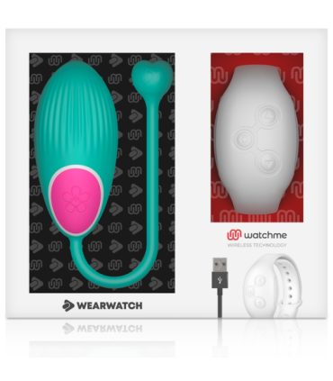 WEARWATCH - HUEVO CONTROL REMOTO TECHNOLOGY WATCHME AGUA MARINA / NÍVEO